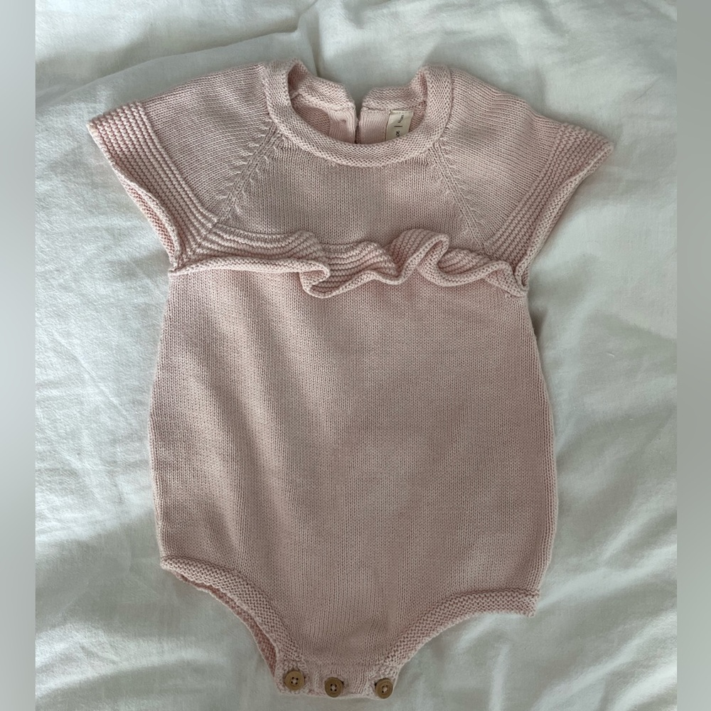 Fin and Vince knit romper